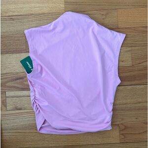 Pink Mock Neck Tank Top - Size: Medium - NEW WITH TAGS